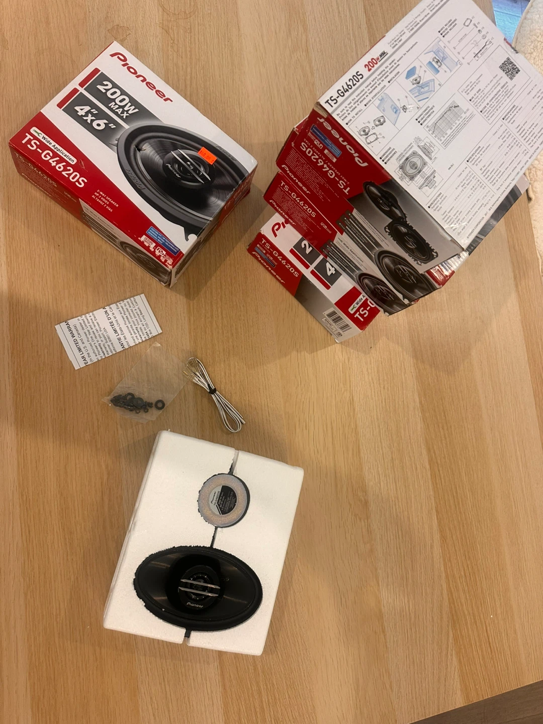 Pioneer TS-G4620S 2-Way Car Speakers - New! - photo 5