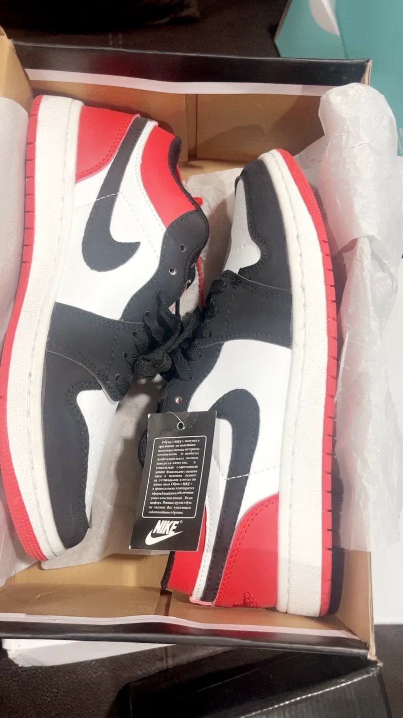 Nike Air Jordan 1 Low Purple and Red image indicator(6)