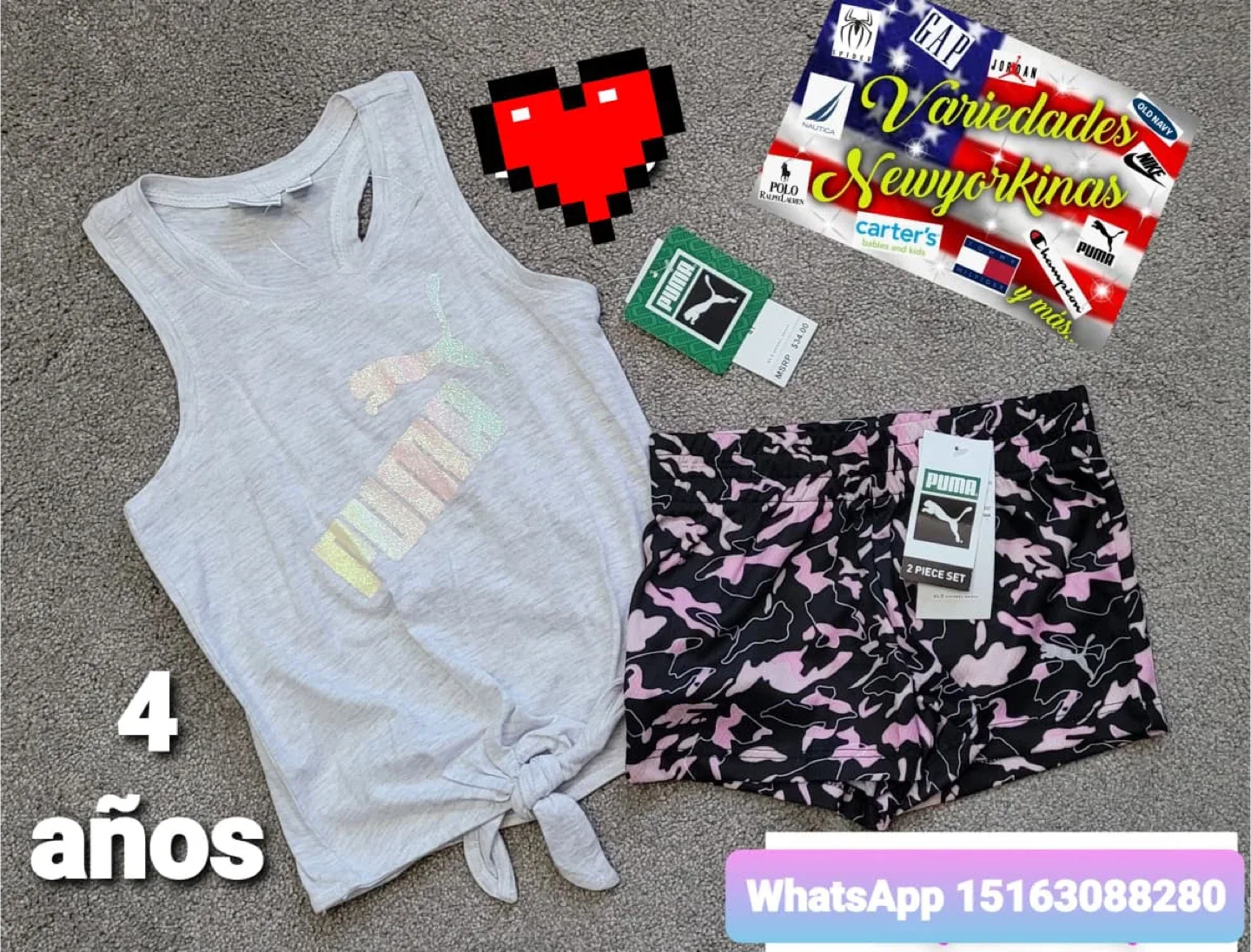 Carter's Baby Clothes Set - Various Sizes