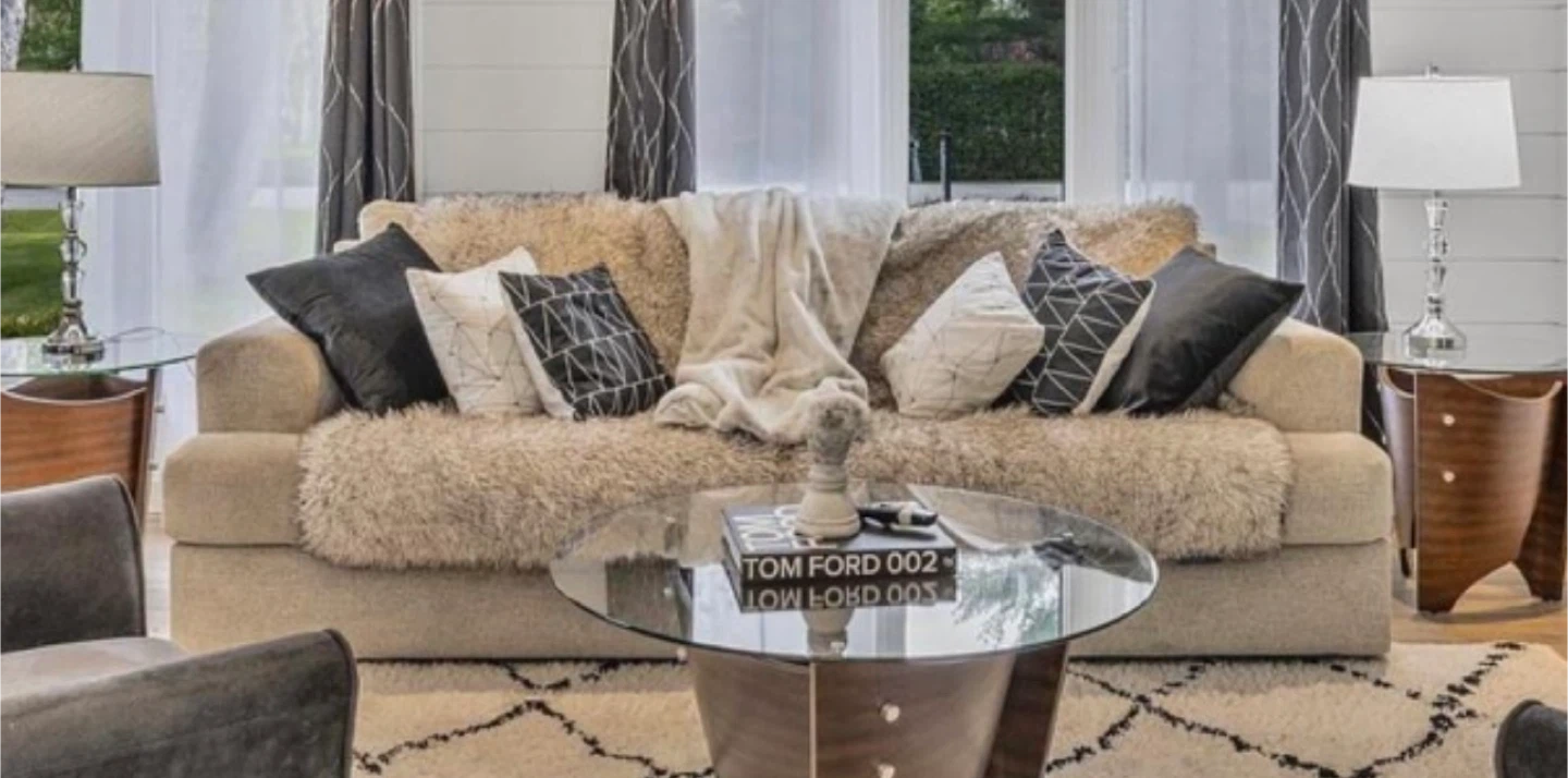 Beige Sofa