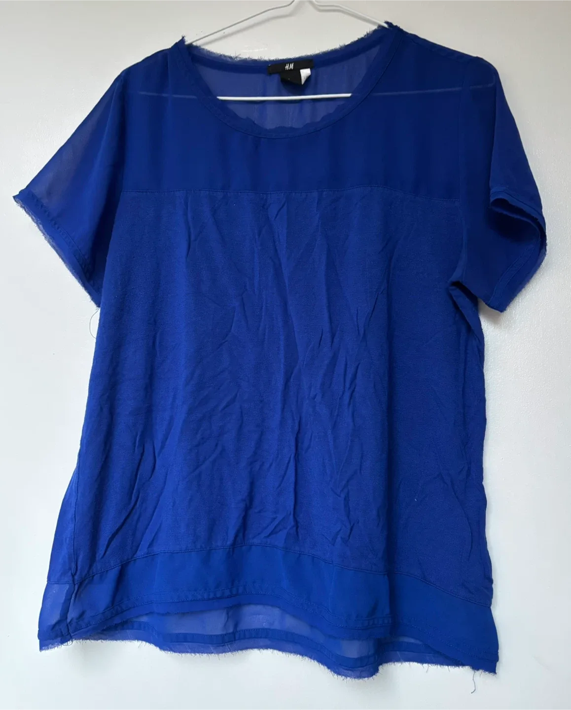 H&M Blue Top
