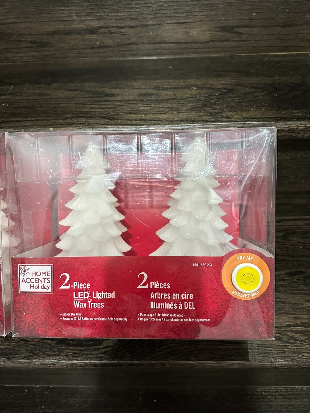 Home Accents Holiday LED Wax Trees - New - photo 2
