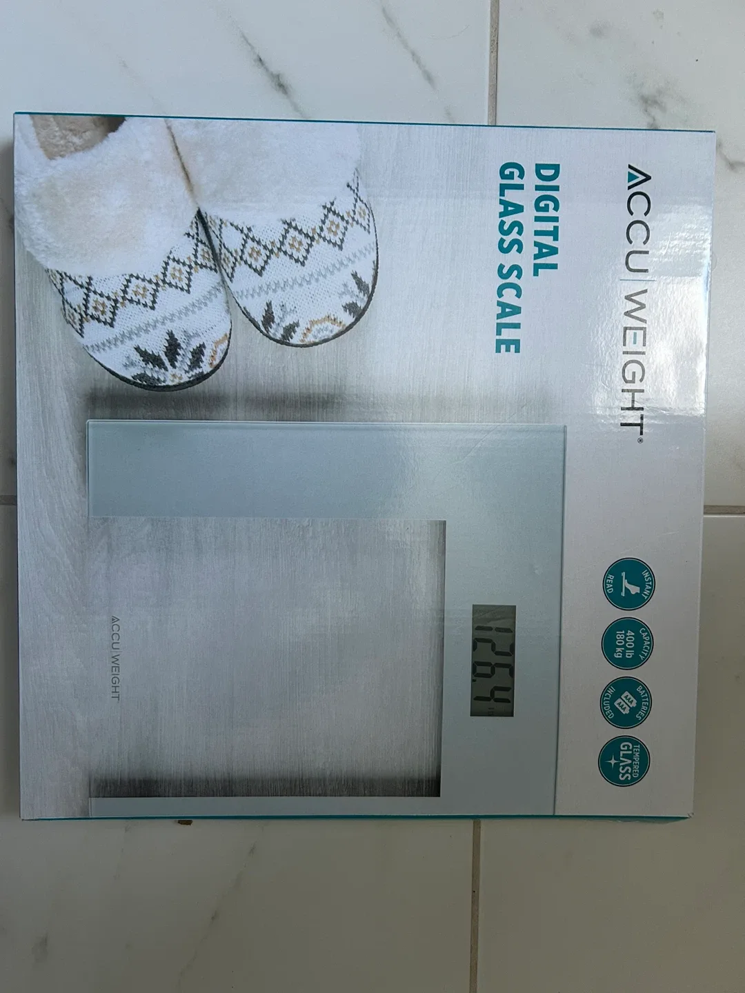 Accuweight Digital Glass Scale - New in Box!