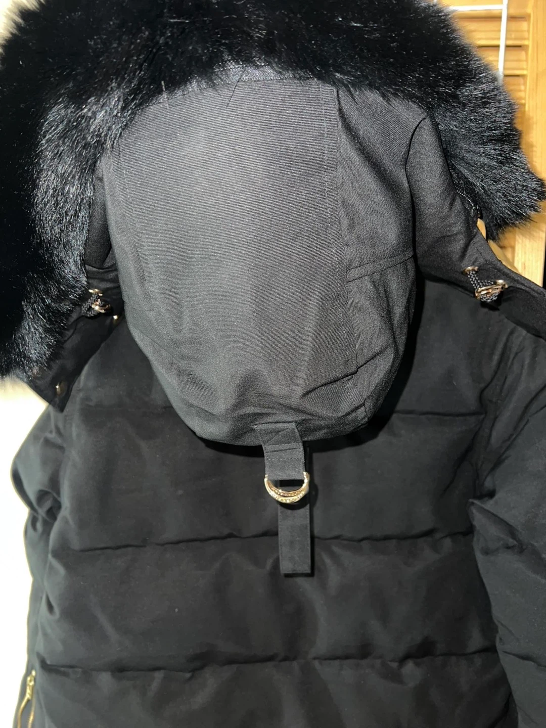 Moose Knuckles Black Down Puffer Jacket - photo 3