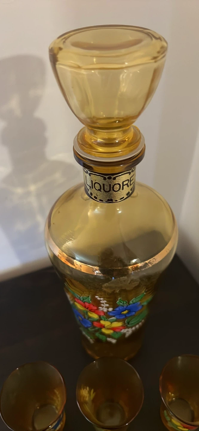 1970s Vintage Liqueur Decanter Set - photo 3