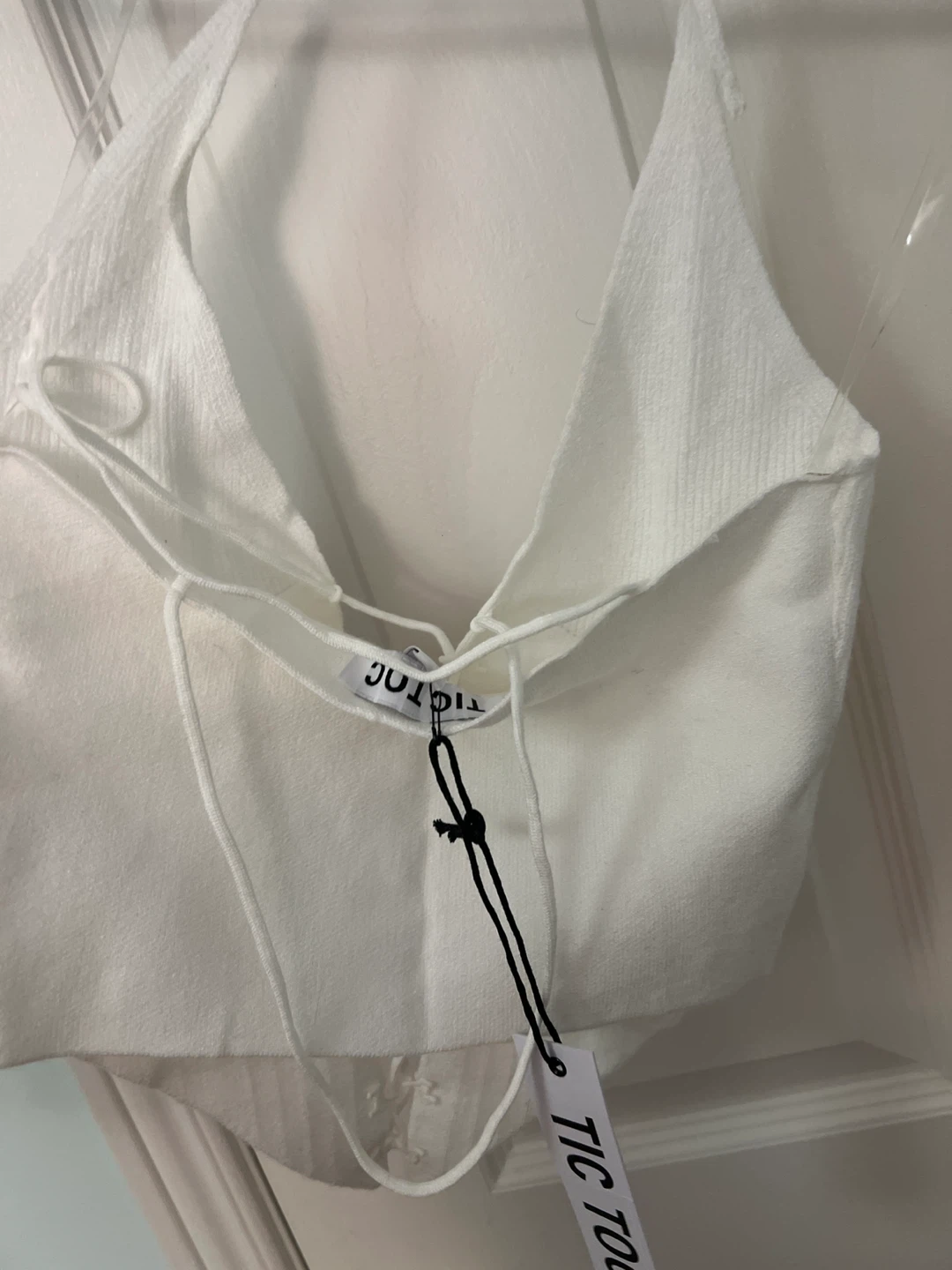 New Tic Toc White Halter Top - photo 3