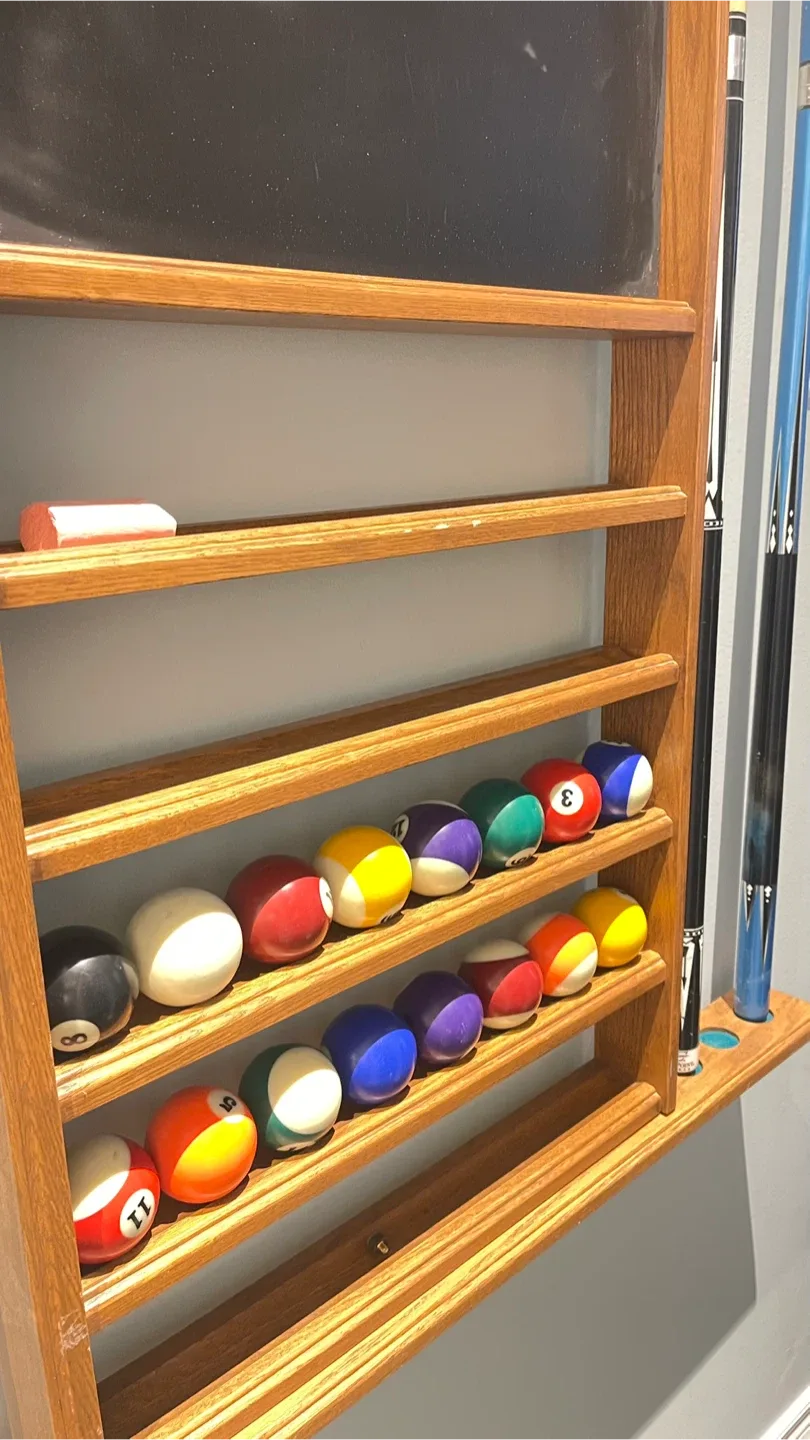 Used Pool Table with Accessories image indicator(4)