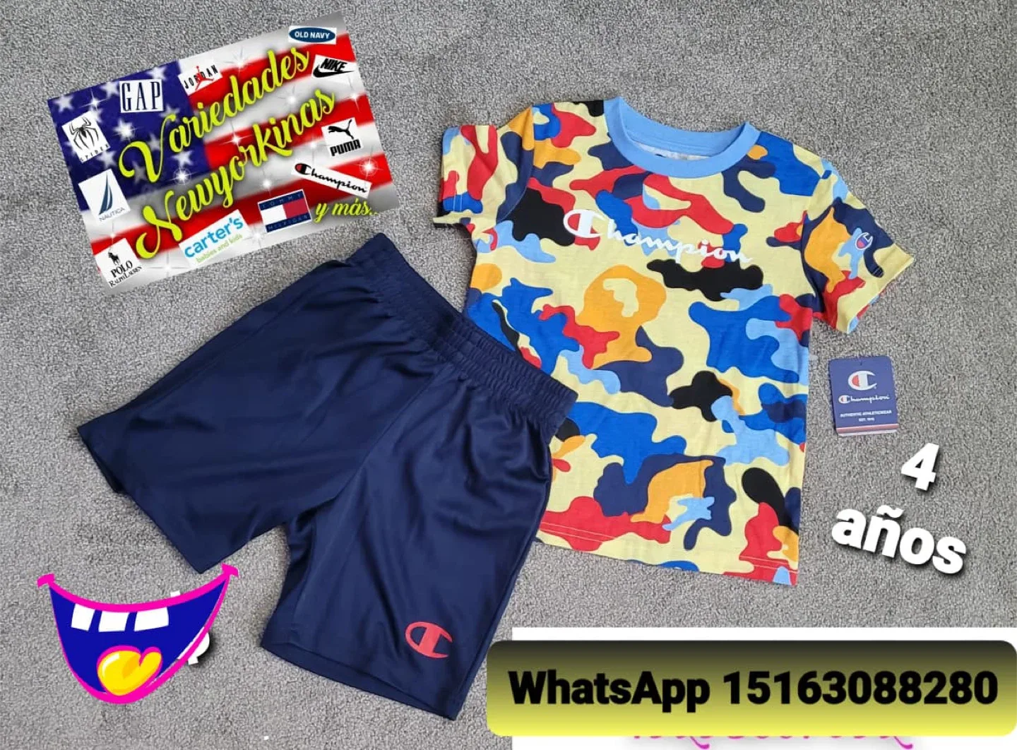 Kids' Champion & Beverly Hills Polo Club Clothing Set