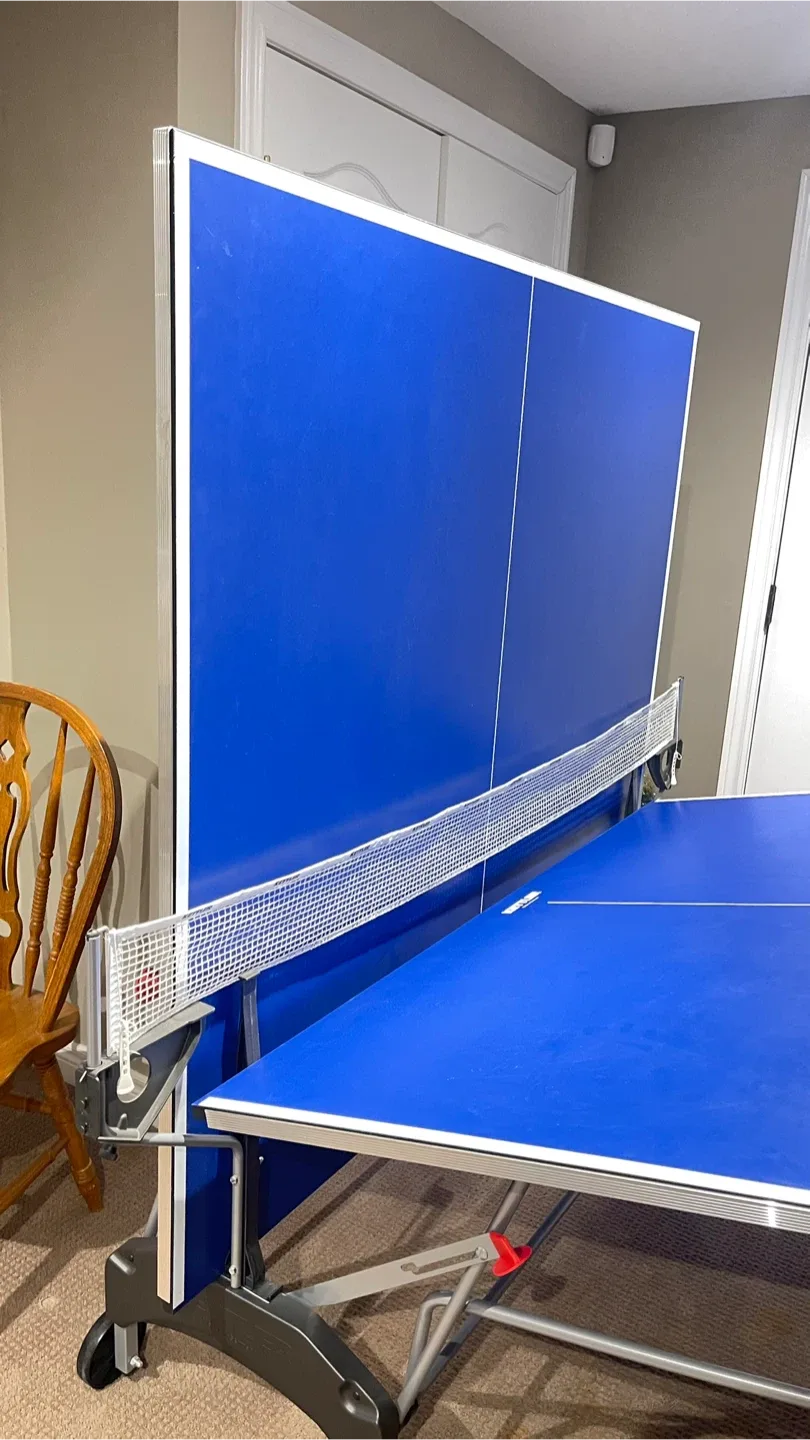 Blue Ping Pong Table