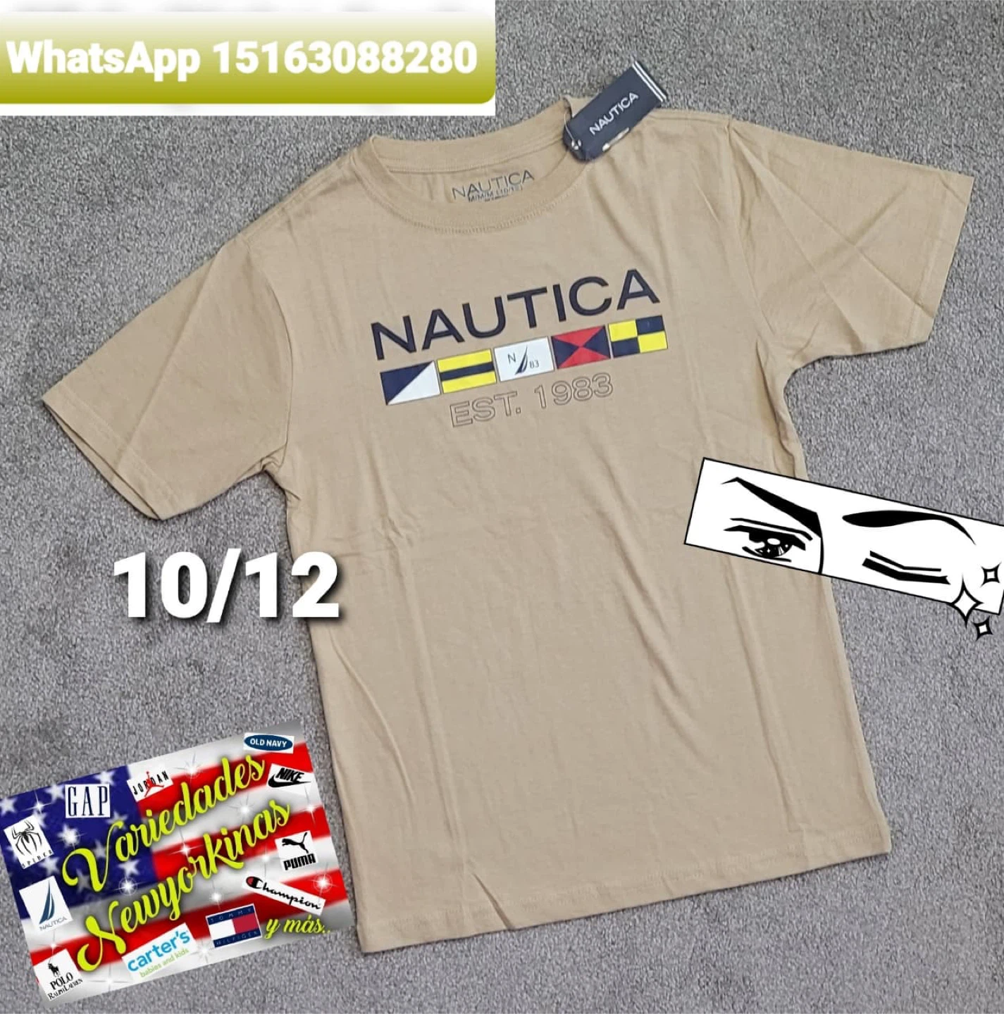 Champion Blue & Black T-Shirt - Size 10/12 - photo 2