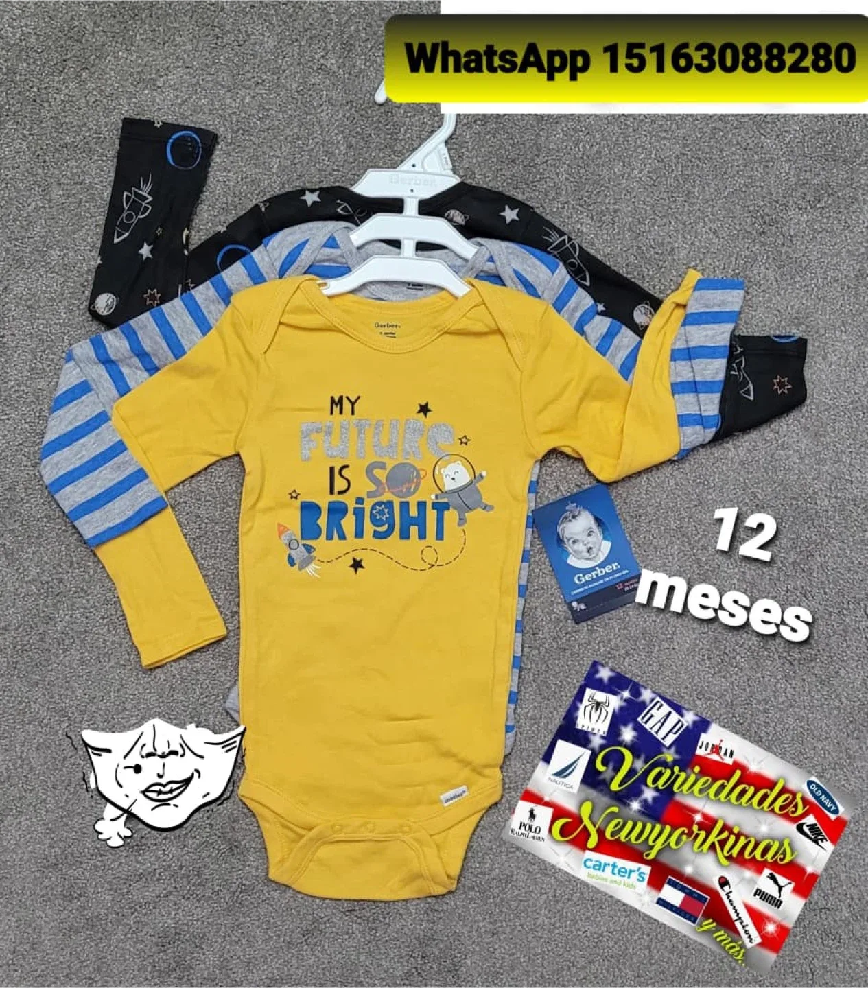 Gerber & Old Navy Baby Clothes Bundle image indicator(4)