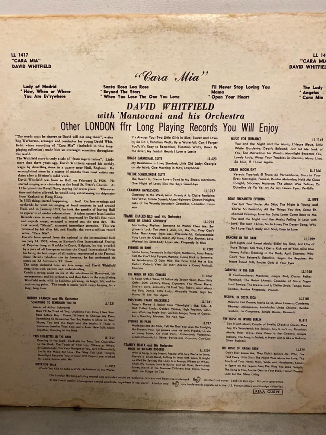 David Whitfield & Mundito Gonzalez Vinyl Records image indicator(3)