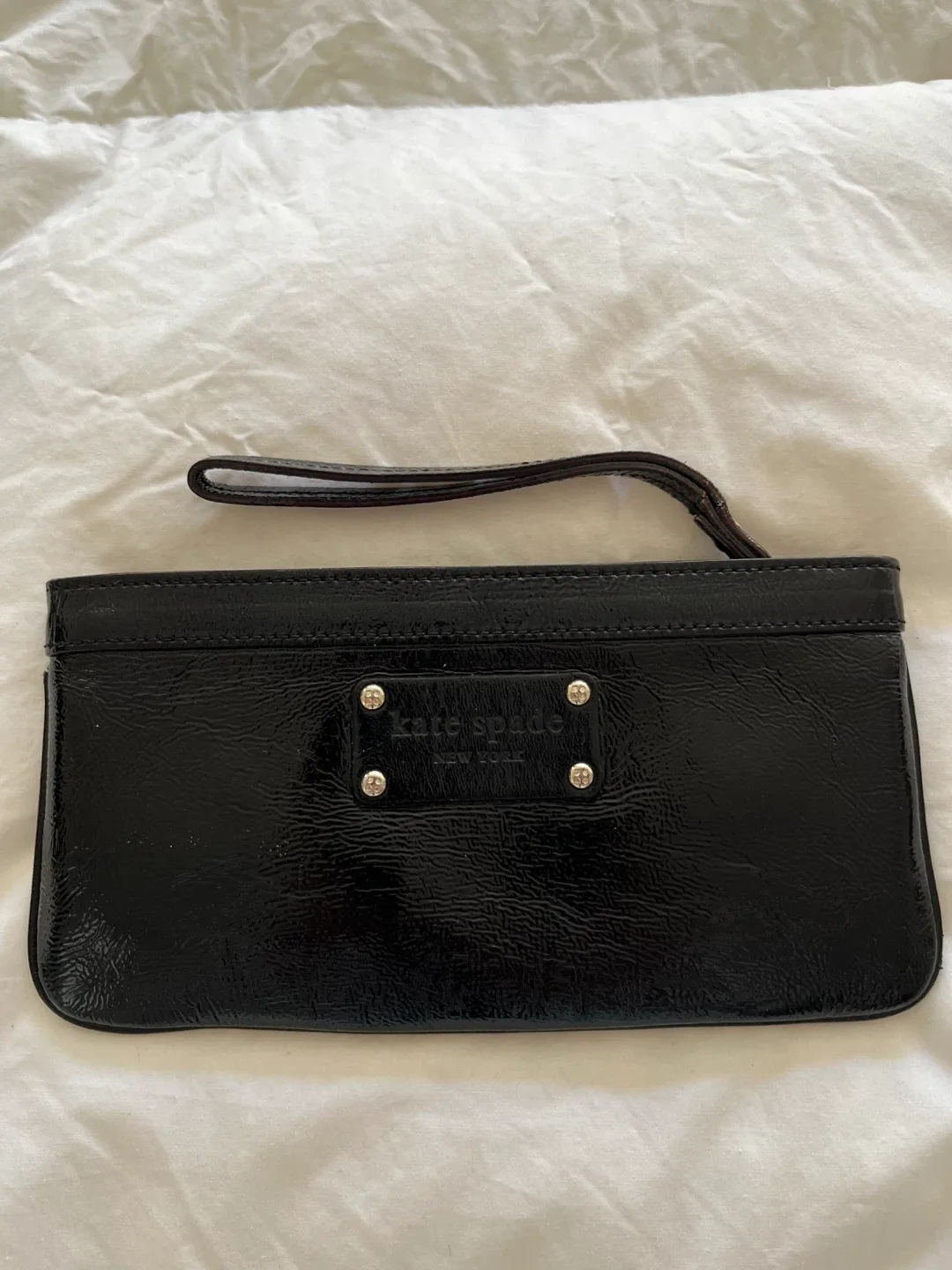Kate Spade Black Wristlet