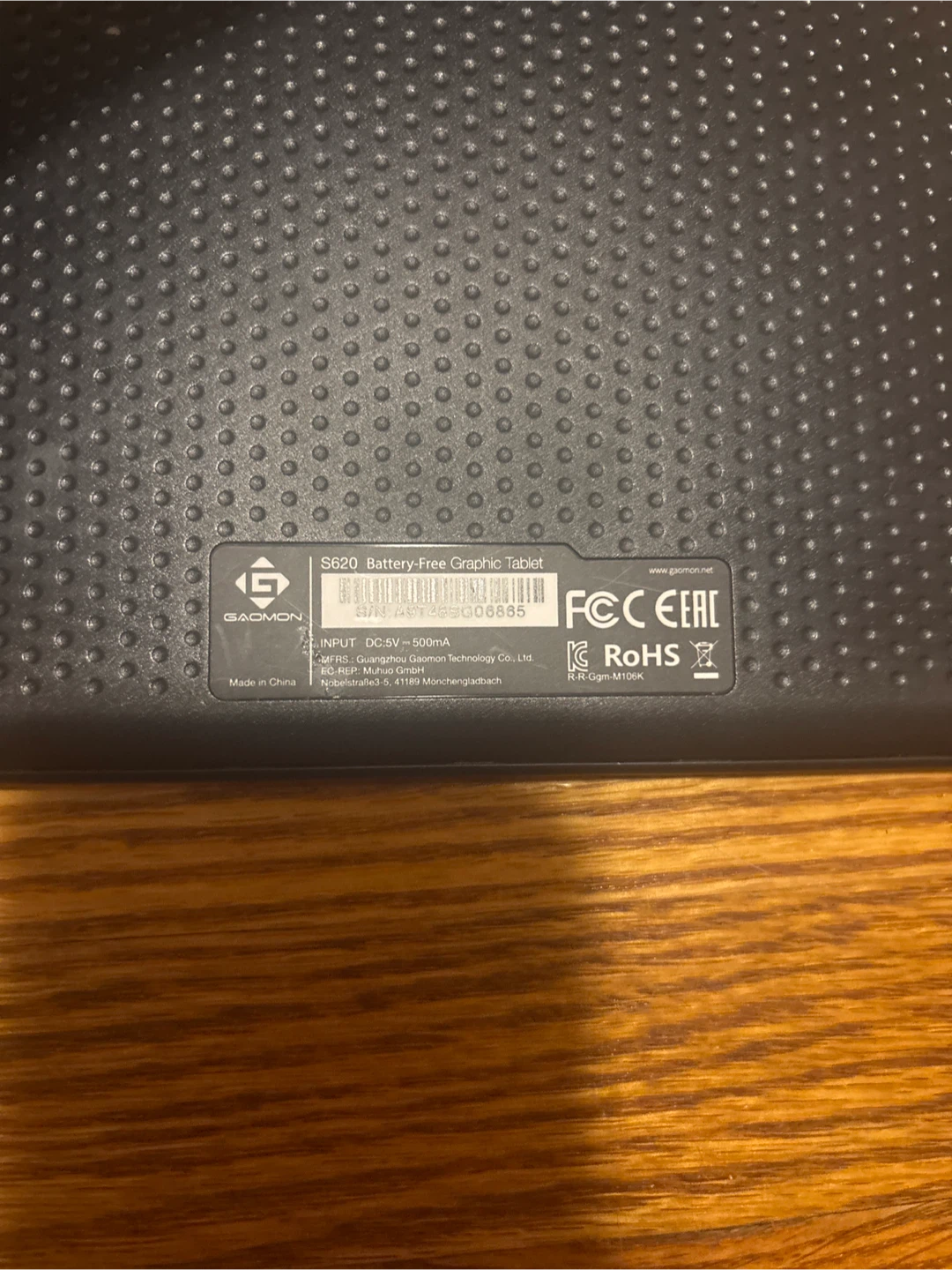 GAOMON S620 Battery-Free Graphic Tablet - photo 3