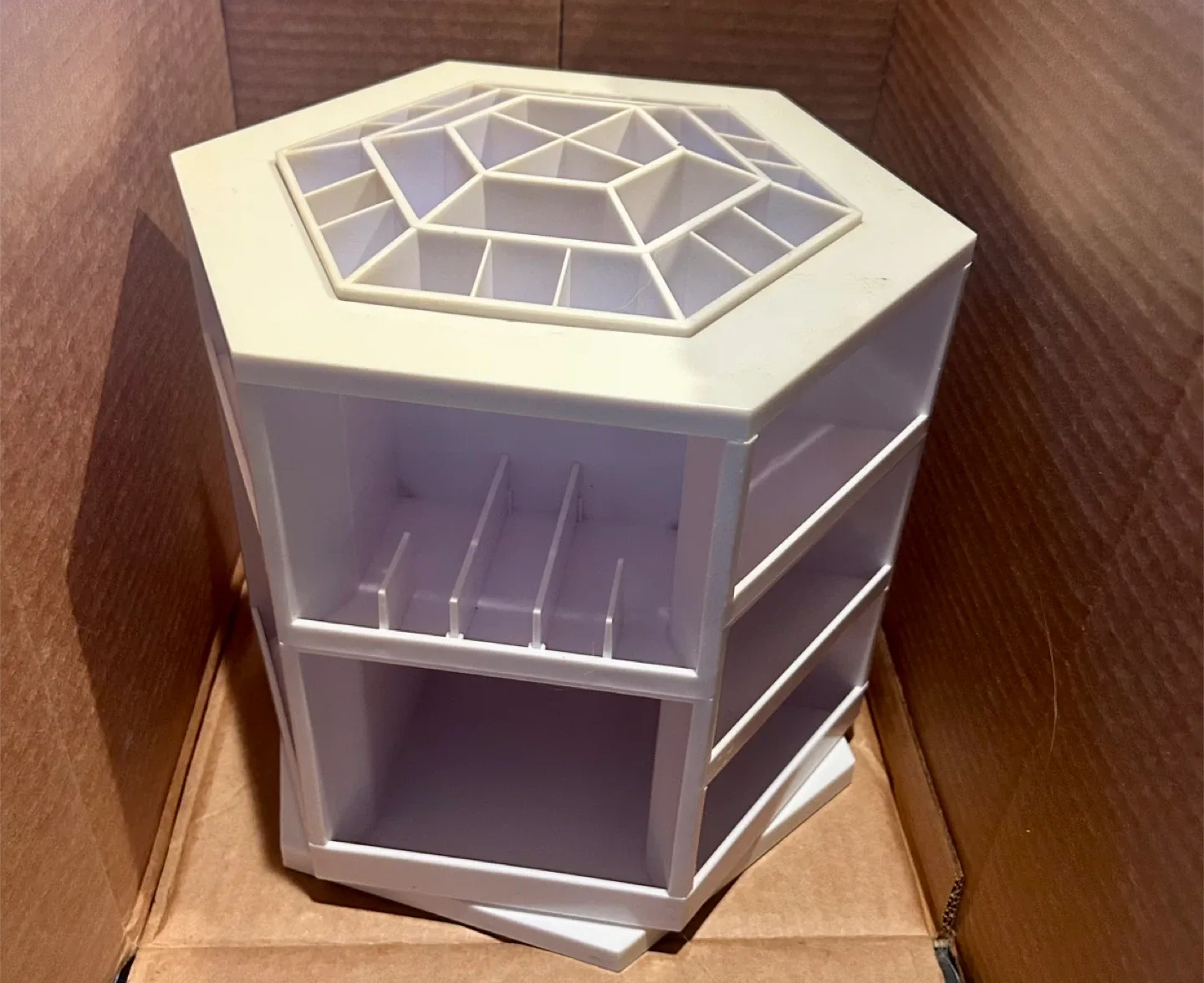 Rotating Makeup Organizer