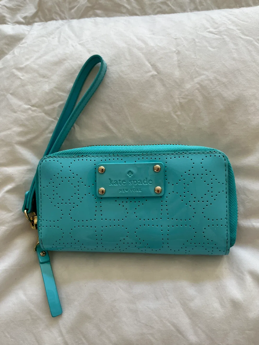 Kate Spade Wristlet Wallet - Turquoise
