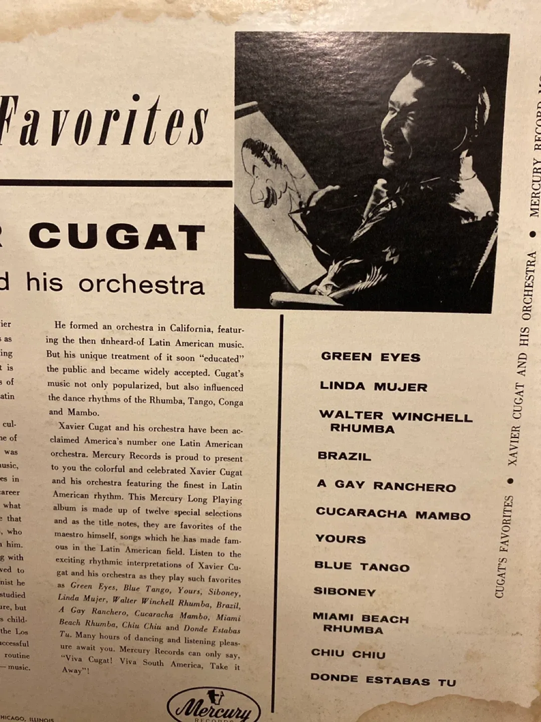 Valse Mariachi & Cugat's Favorites Vinyl Records image indicator(4)