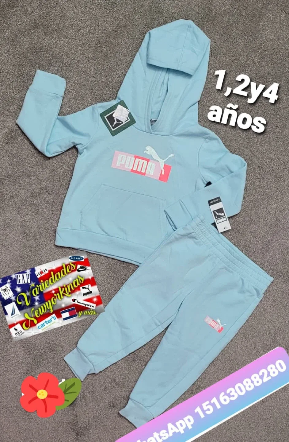 Kids' Puma 2-Piece Set (12 Months)