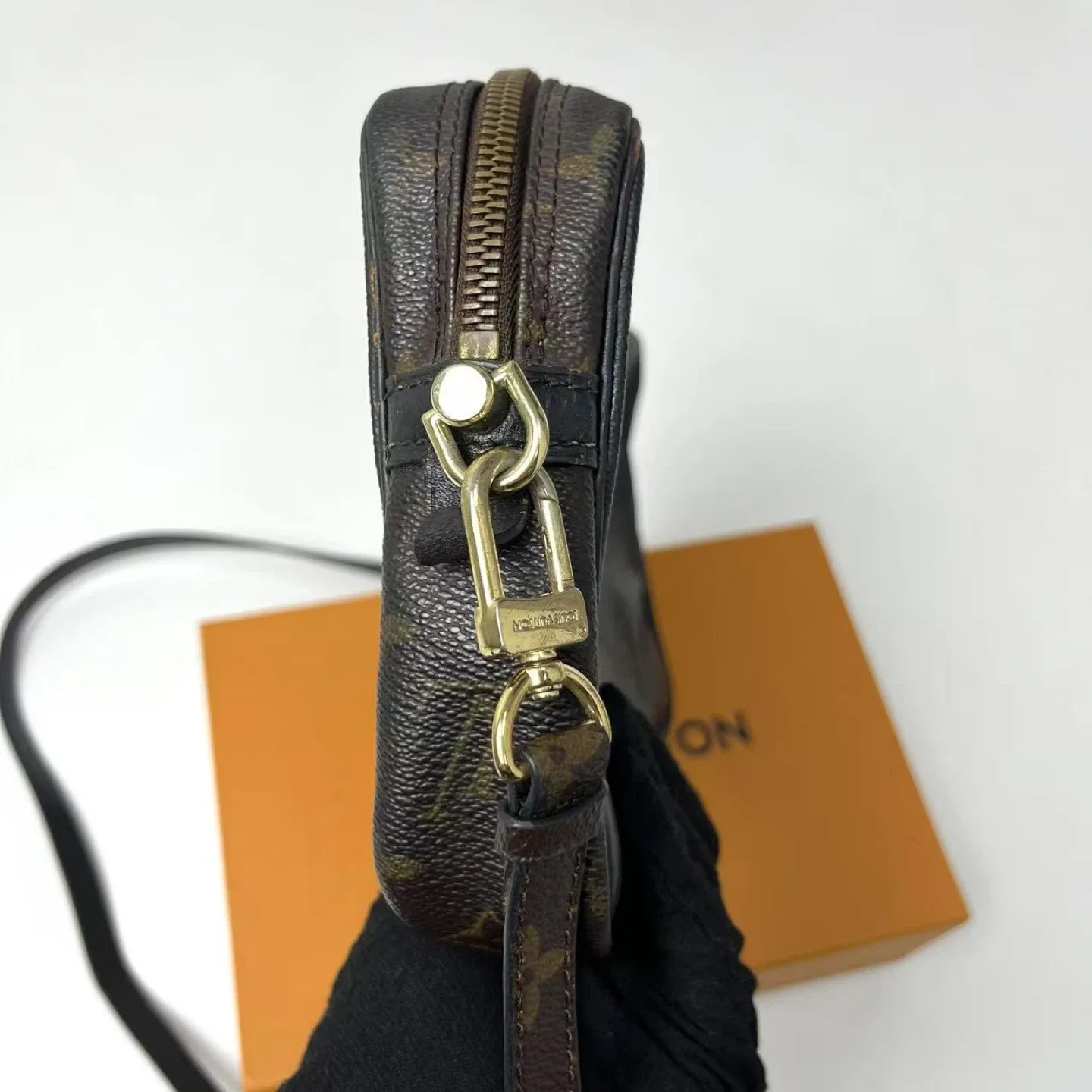 Authentic Louis Vuitton Monogram Canvas Shoulder Bag image indicator(4)