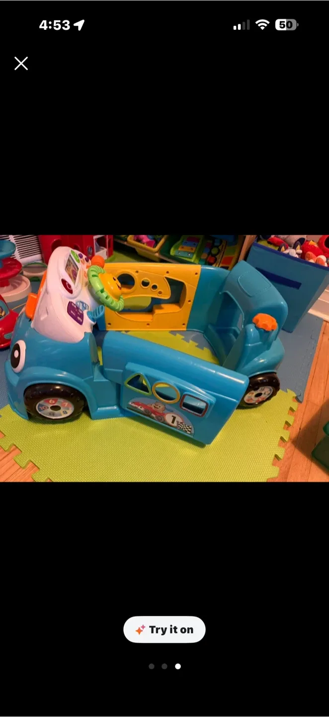 Fisher price laugh and learn car image indicator(3)