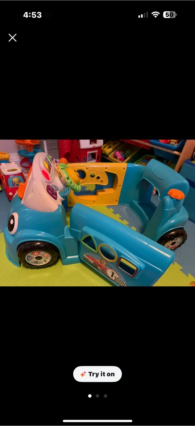 Fisher price laugh and learn car