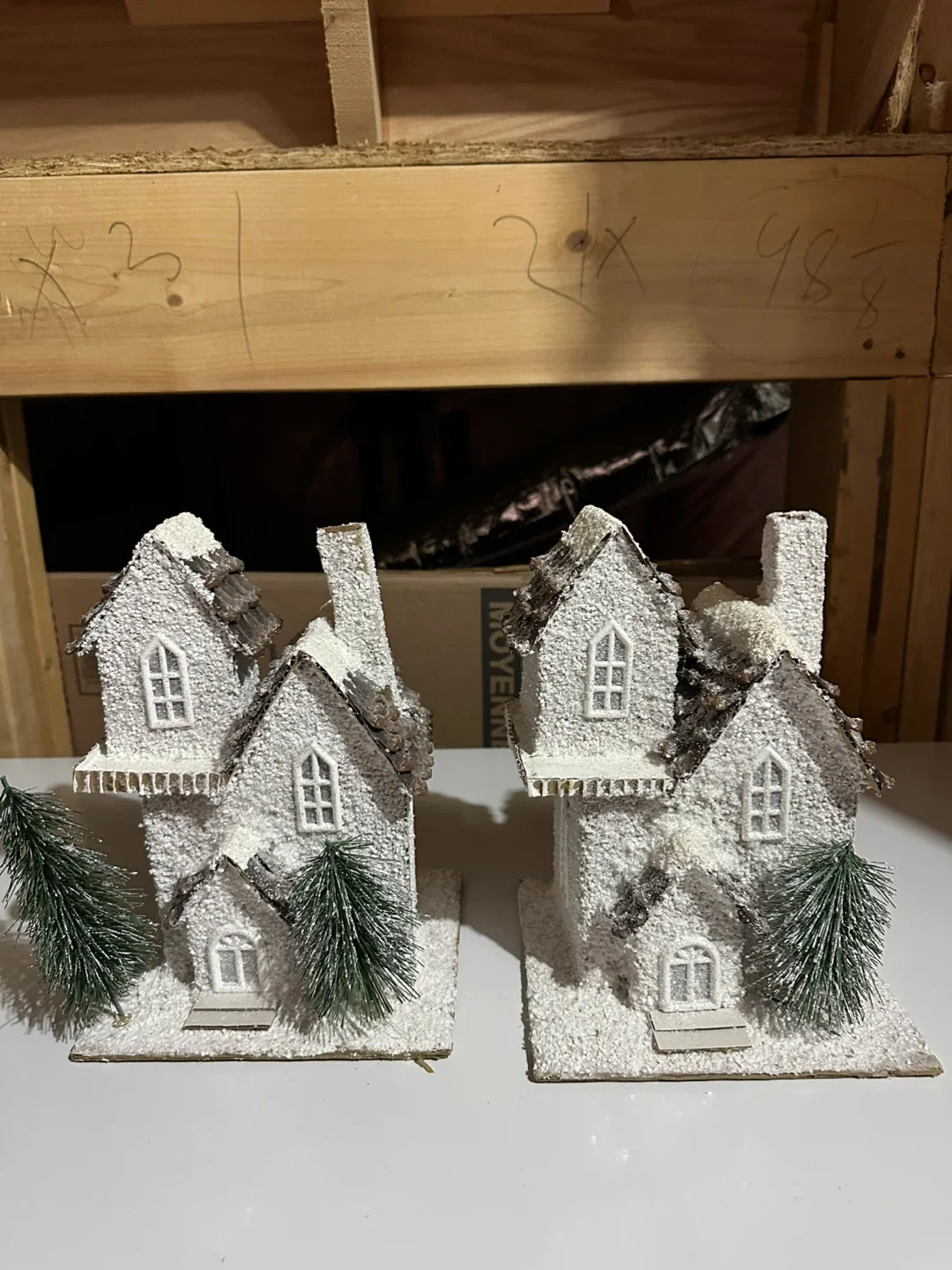 Christmas Village Decorative Houses