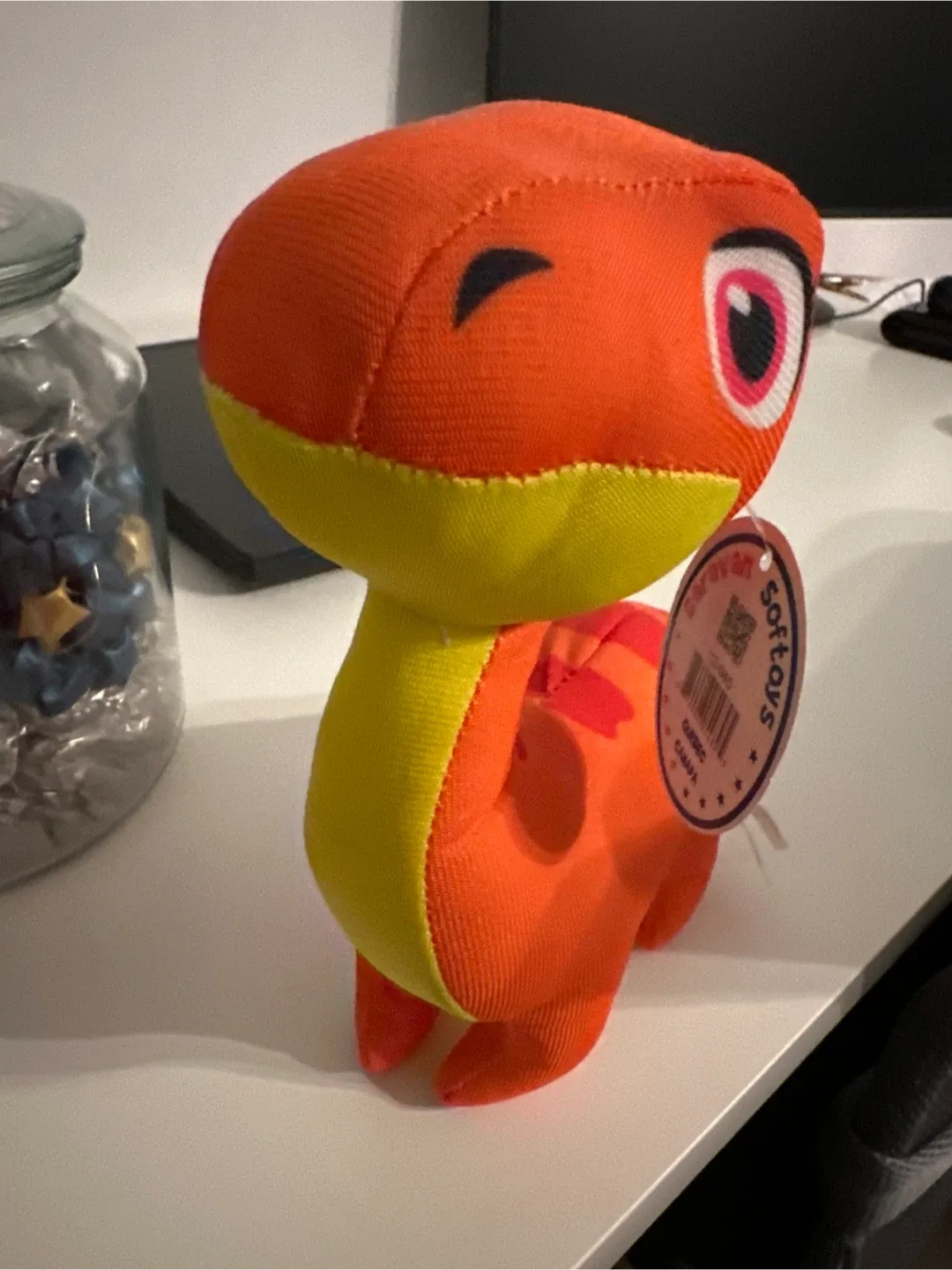 Caravan Softoys Orange Plush Toy