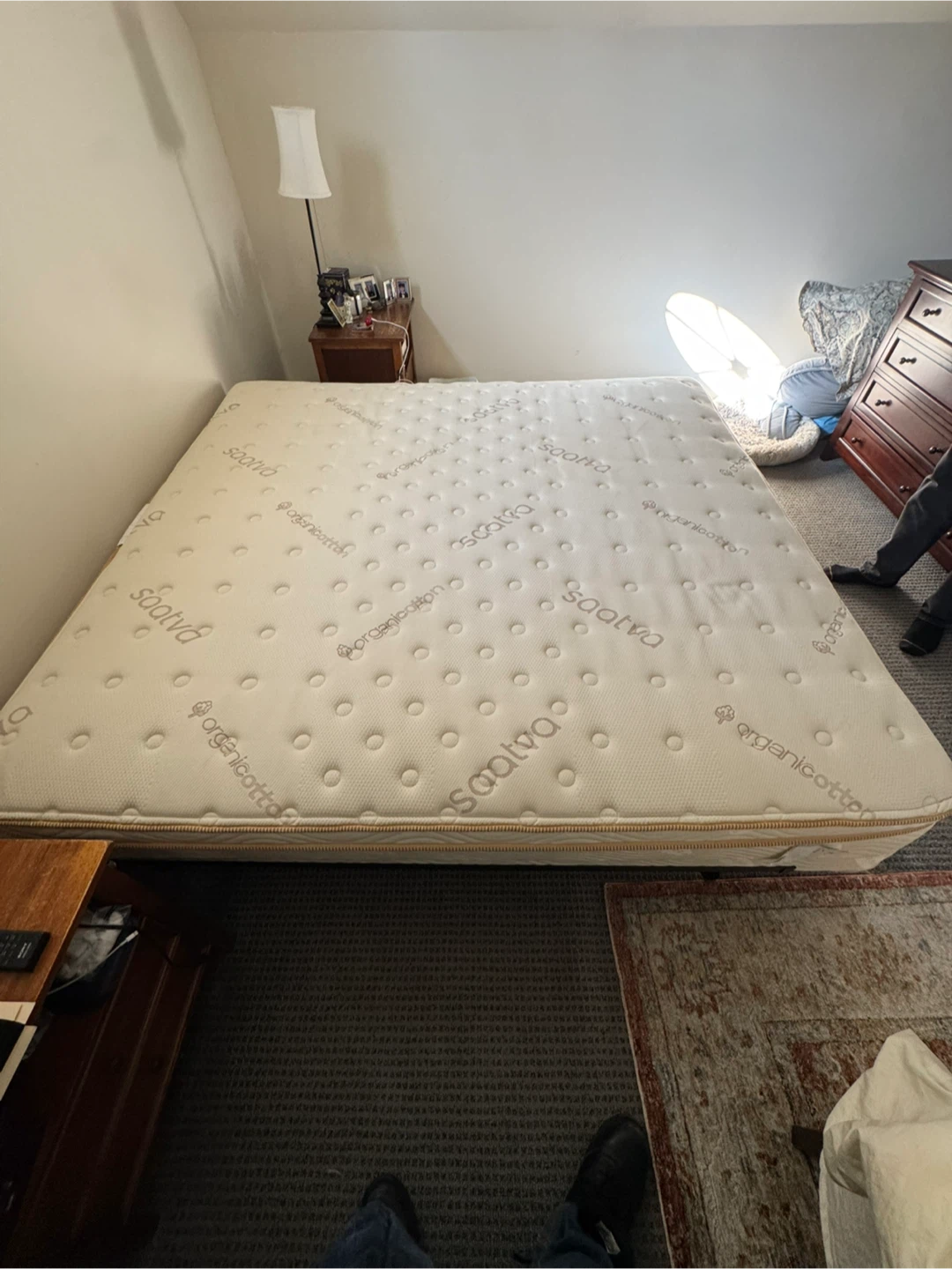 Saatva Classic Mattress, Firm, 11.5", King, Like New - photo 2