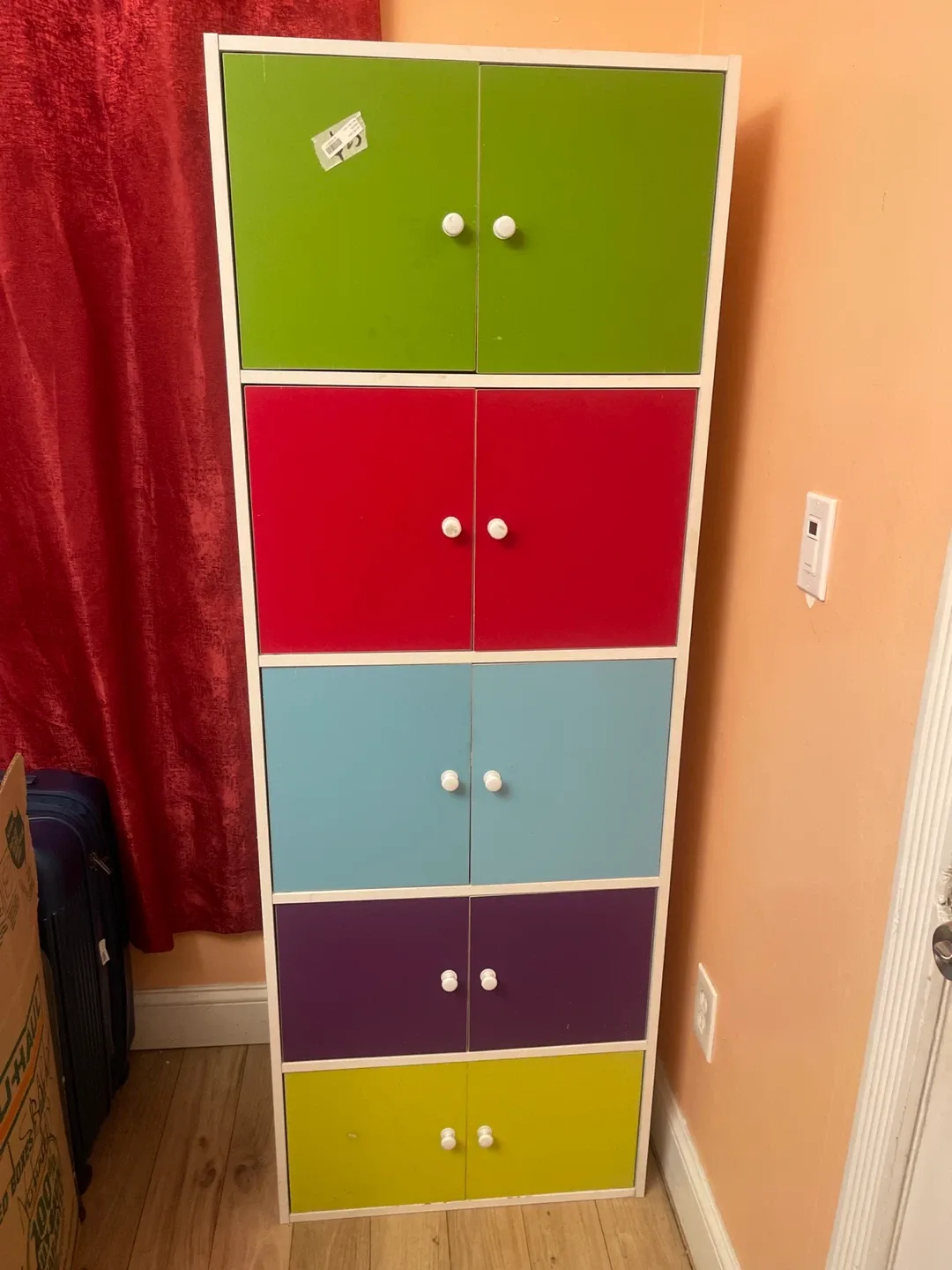 Colorful Storage Cabinet