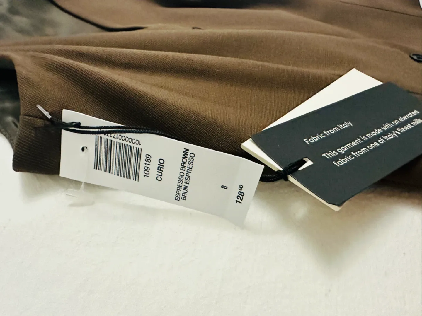 ARITZIA Babaton Vest - Espresso Brown Size 8 -$40 image indicator(4)