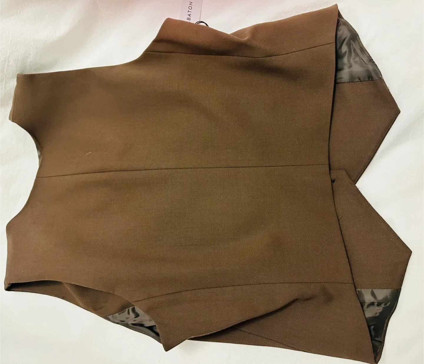 ARITZIA Babaton Vest - Espresso Brown Size 8 -$40 image indicator(3)