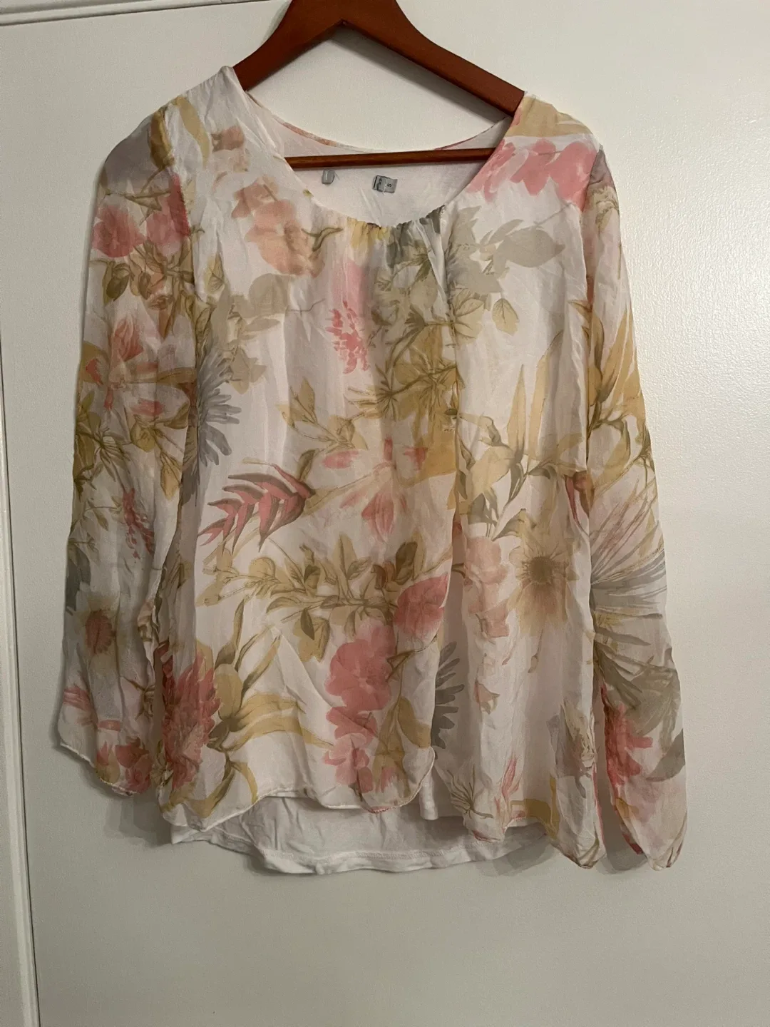 Floral Silk Top