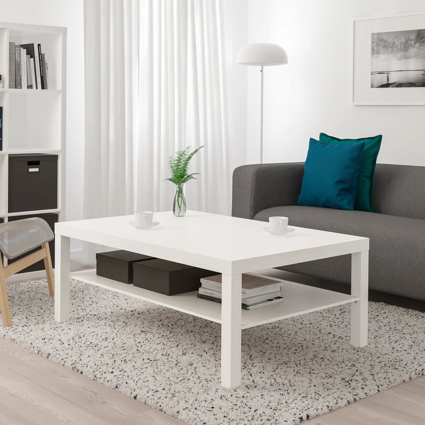 IKEA Lack White Coffee Table - photo 3