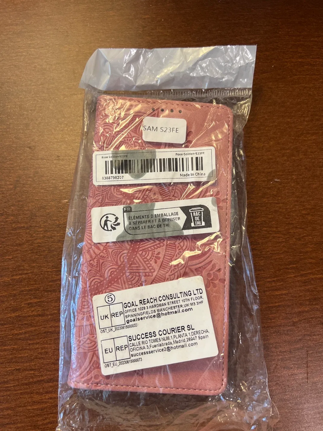 New Rose Golden SAM S23FE Phone Case image indicator(2)