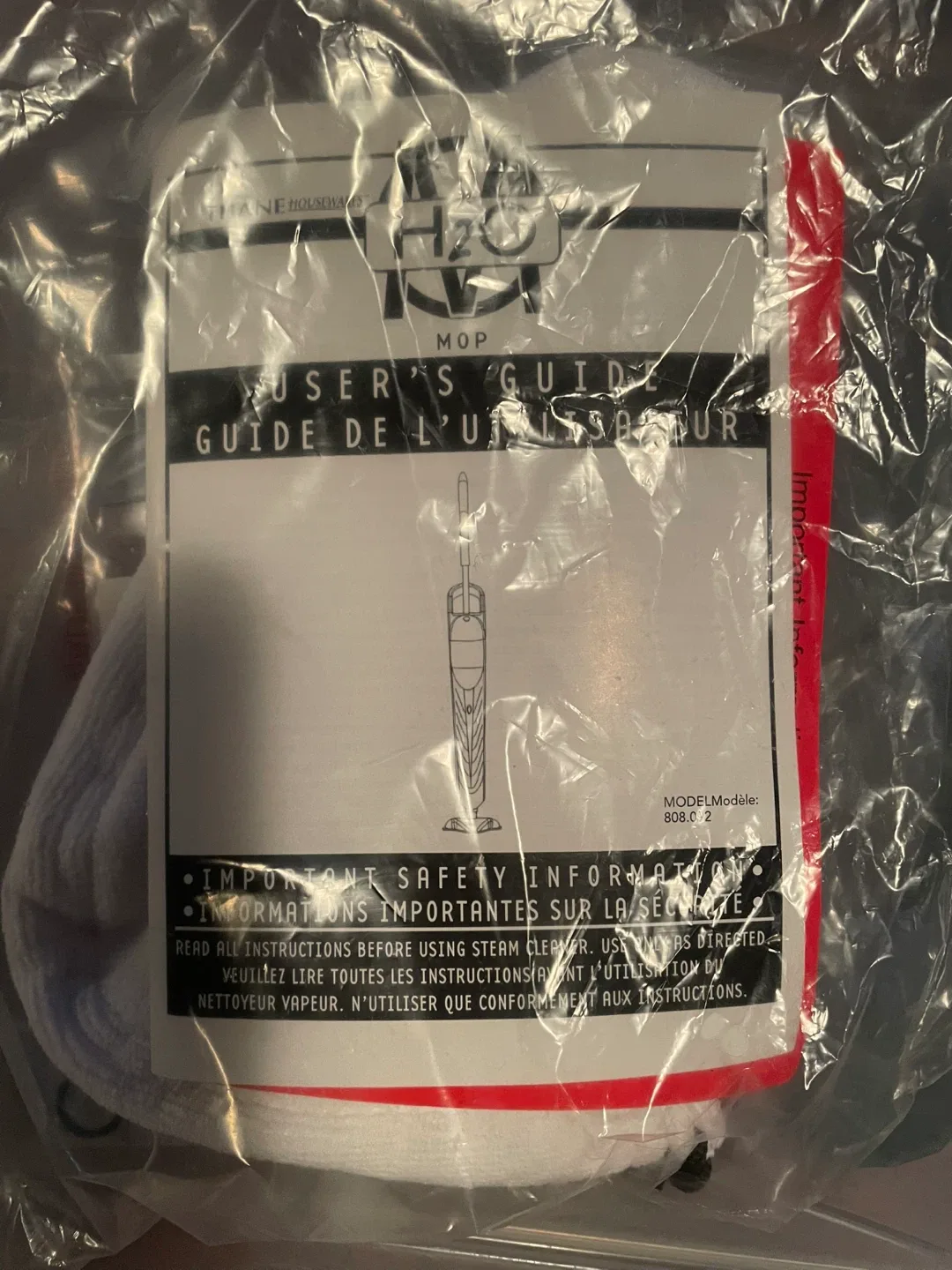 H2O Mop X5 Steam Cleaner image indicator(4)