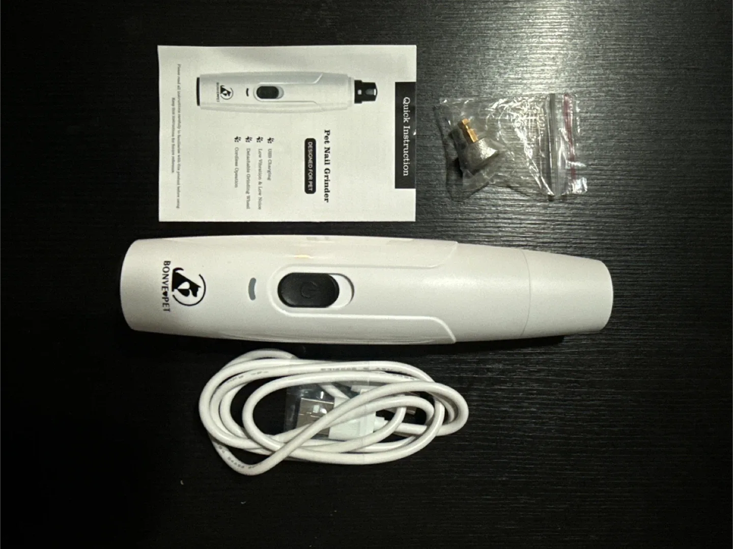 BONVE PET Nail Grinder for Pets