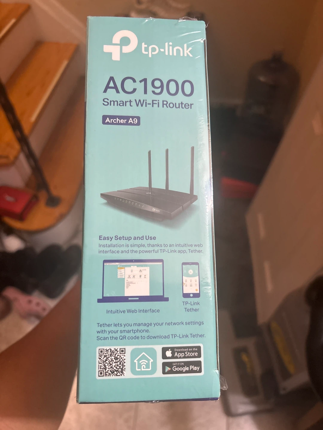 TP-Link AC1900 Archer A9 Smart WiFi Router - New - photo 2
