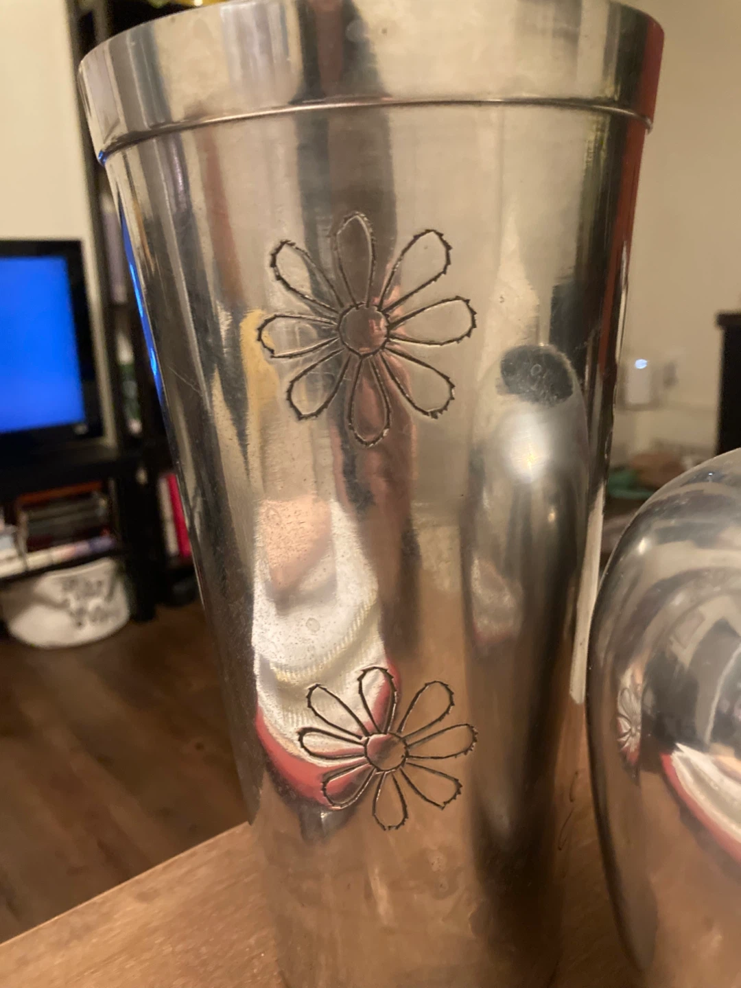 2 Silver Vases, Silver, Made in India - photo 2