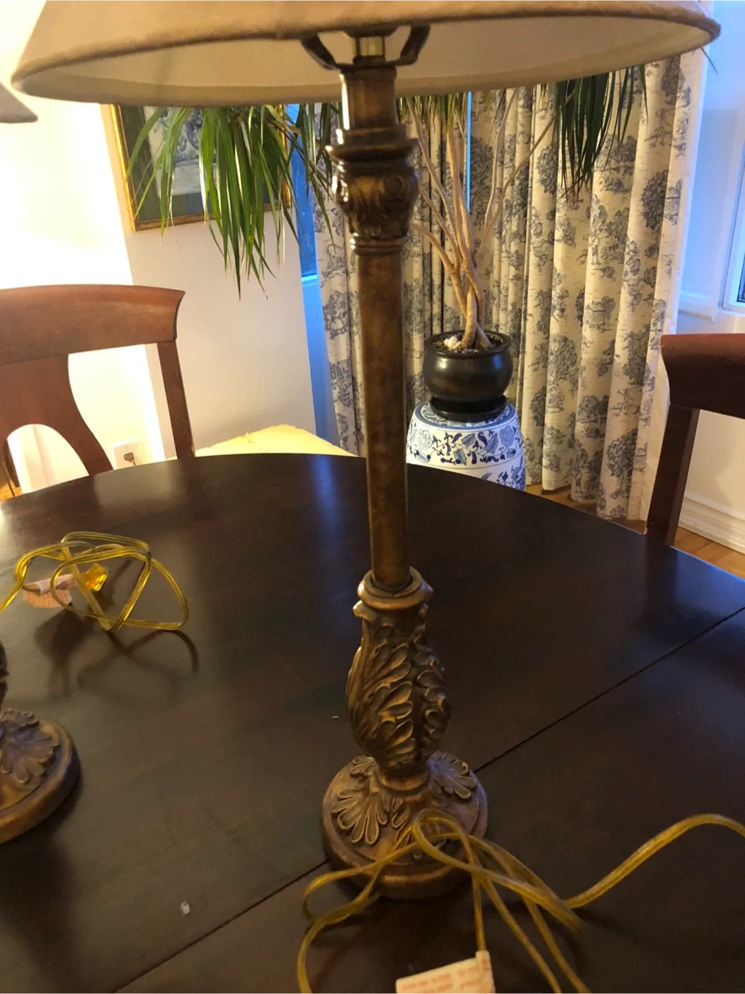 Pair of Ornate Table Lamps image indicator(3)