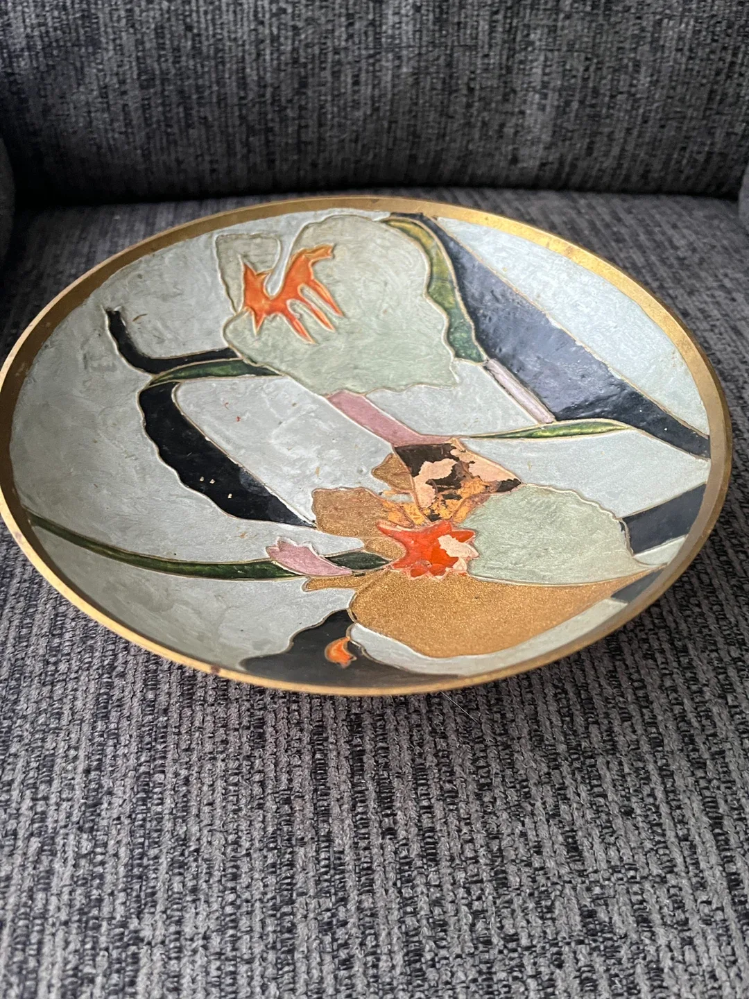 Decorative Floral Bowl