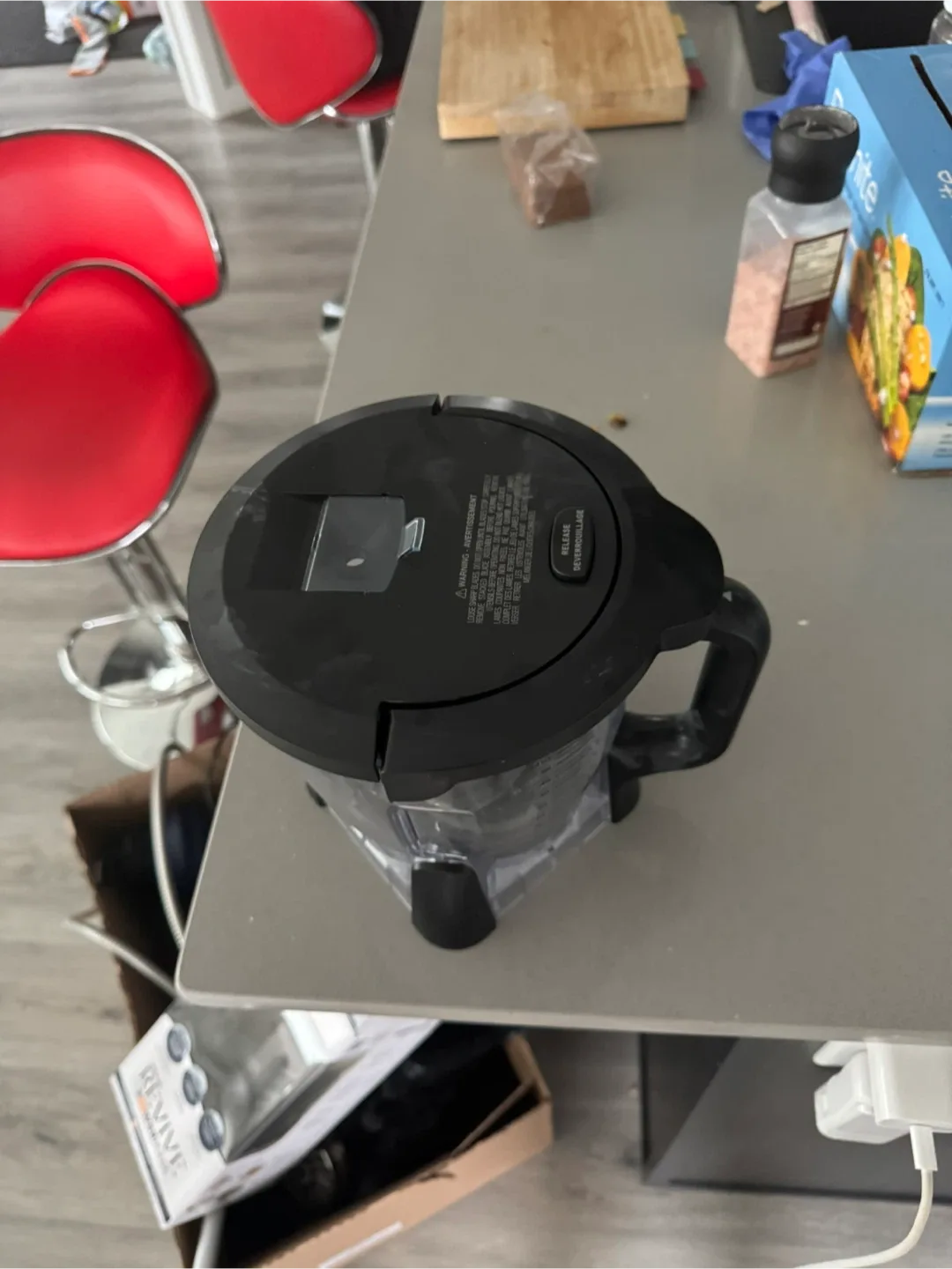 Ninja Blender Pitcher 1.8 L with Lid & Blade image indicator(4)