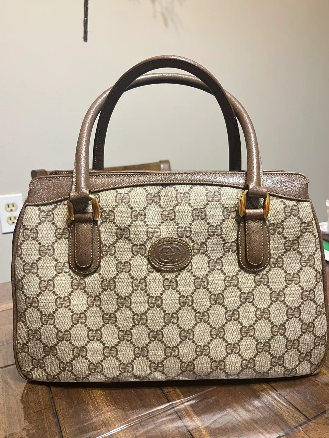 Gucci GG Canvas Handbag