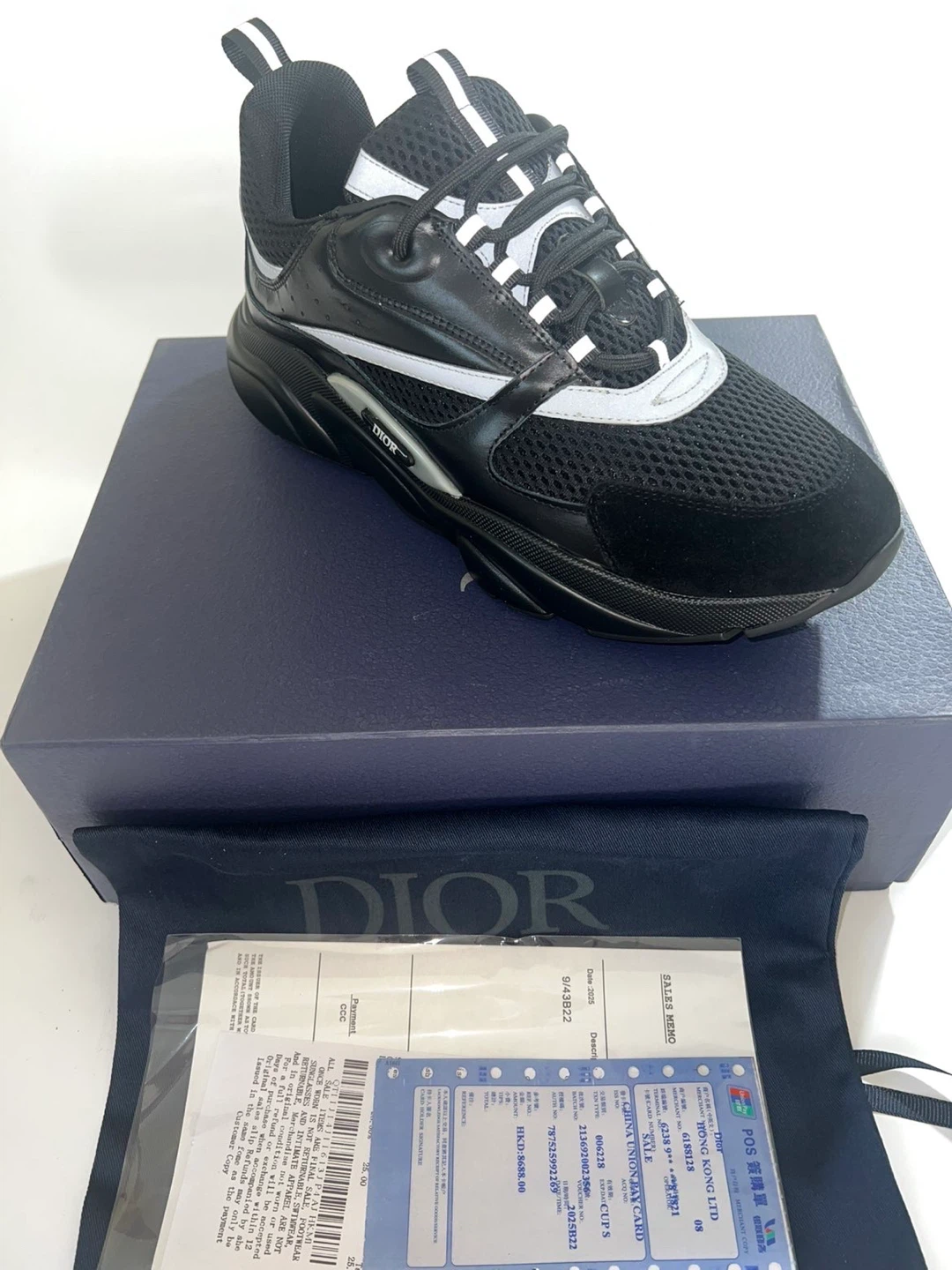 Dior B30 Black Sneakers - photo 2