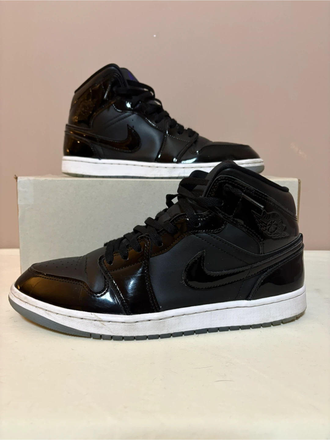 Jordan Air 1 Mid Black Space Jam Size 11