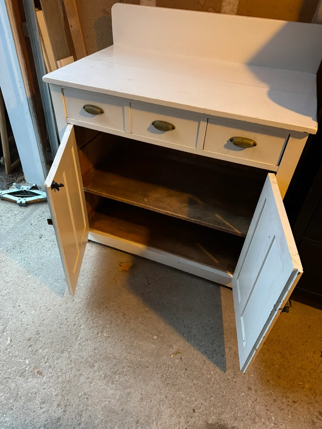 White Wooden Cabinet image indicator(8)