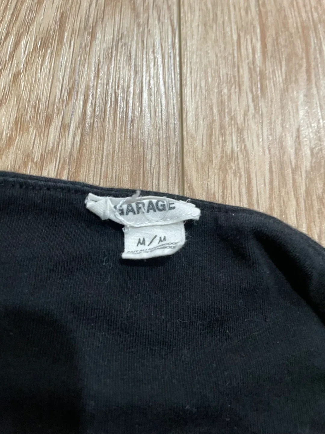 Garage Black Tube Top - Size M/M image indicator(2)