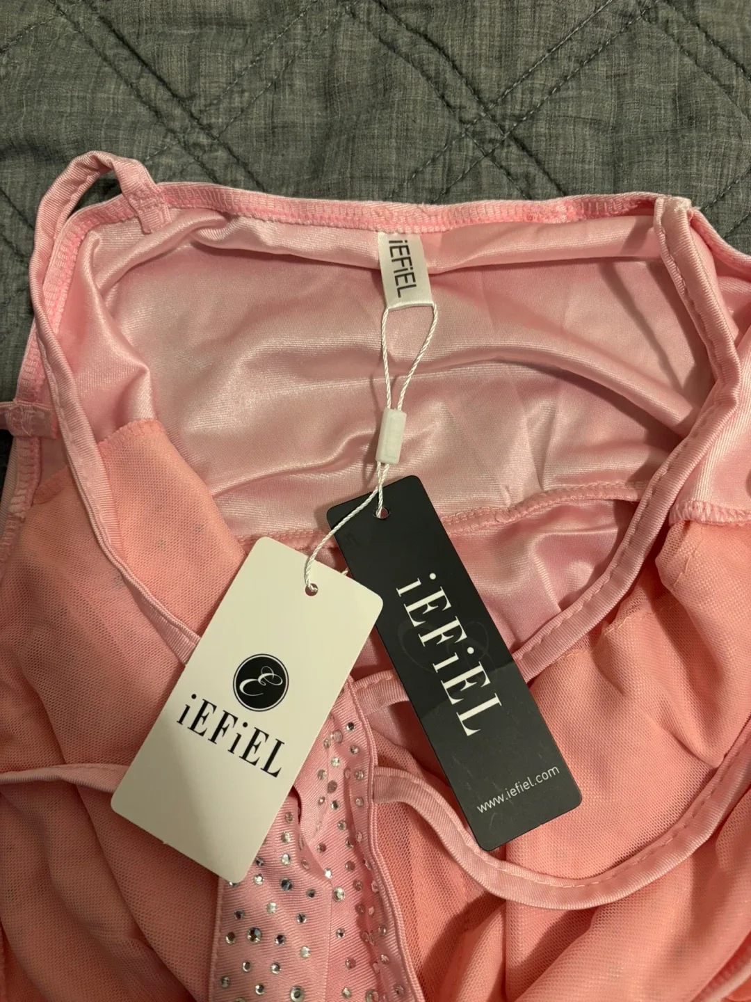 iEFiEL Pink Dance Dress image indicator(5)