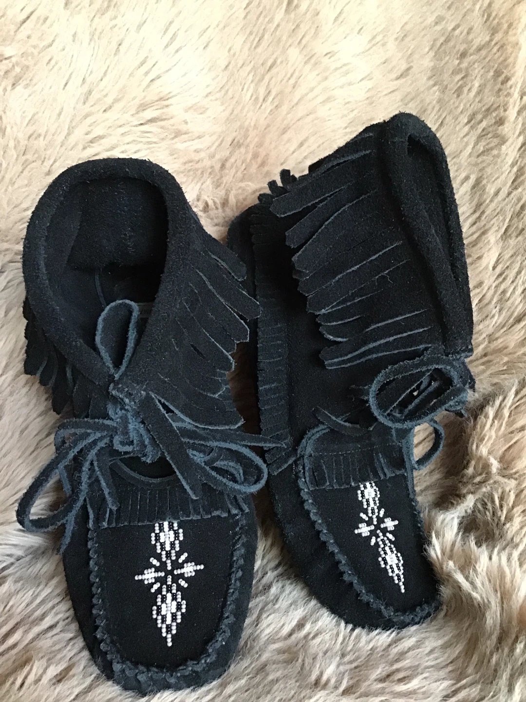 Manitobah Mukluks Moccasins Black - photo 5