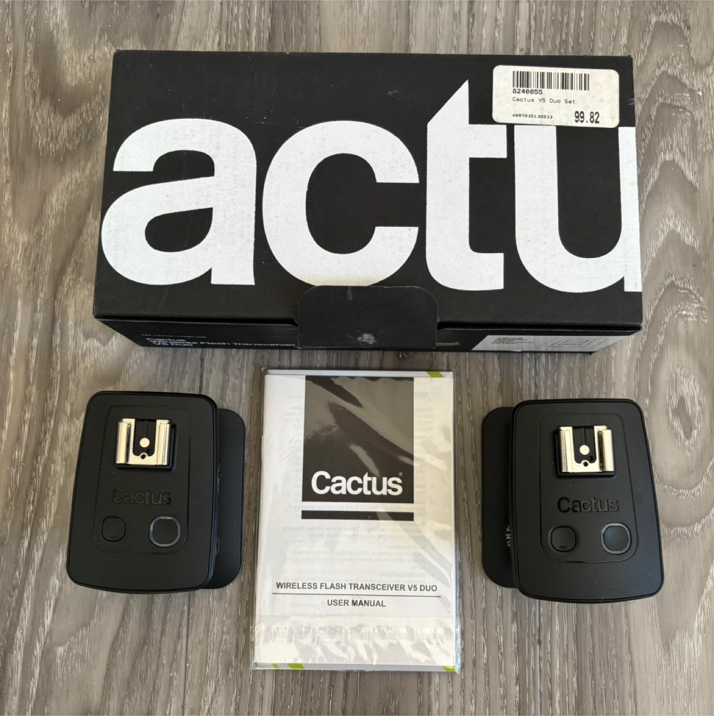 Cactus V5 Duo Wireless Flash Transceiver