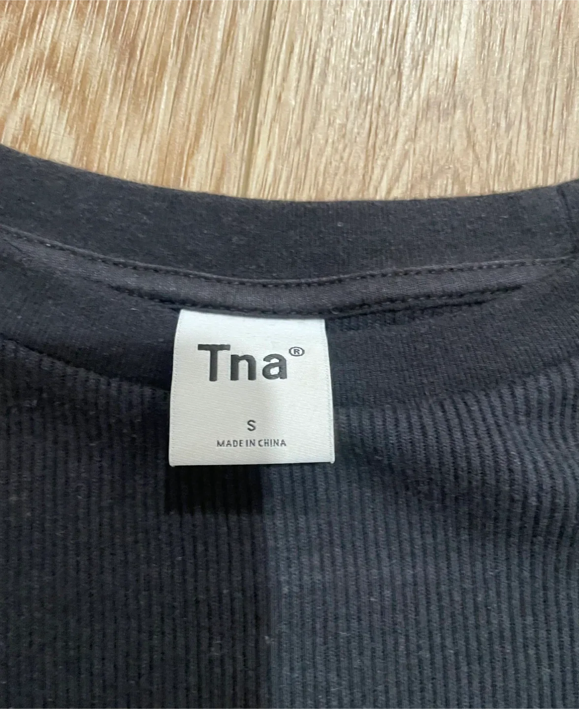 Tna Black Long Sleeve Top - Size S image indicator(2)